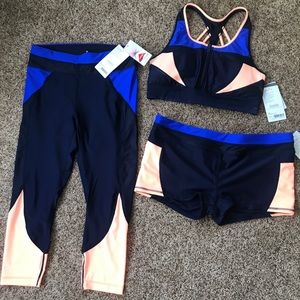NWT Athleta swim Capri
